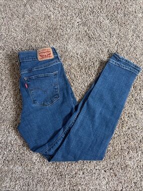 Levi's Women's Blue Skinny Jeans
